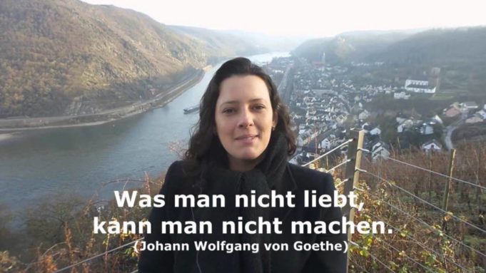 Aprendendo alemão com mensagens #1