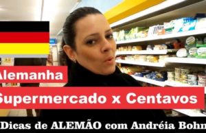 Alemanha #8 – Supermercado itens para comprar com centavos
