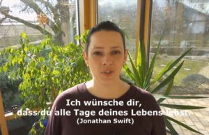 Aprendendo alemão com mensagens #14 – Andreia Bohn