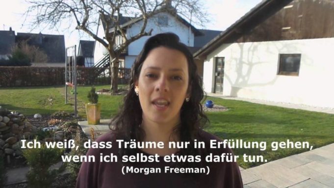 Aprendendo alemão com mensagens #3