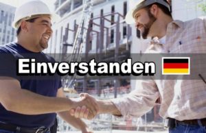 Einverstanden! | O que significa esta expressão?