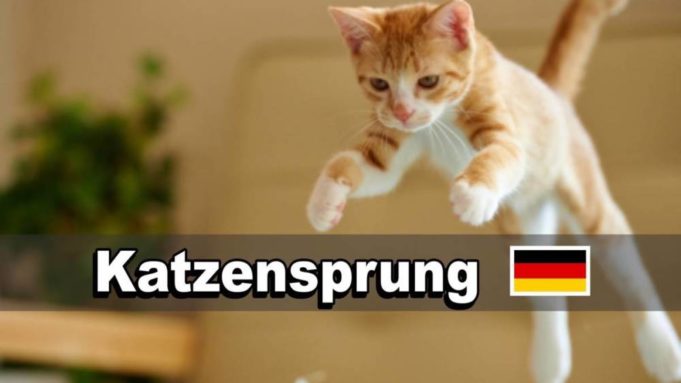 Katzensprung ! | O que significa esta expressão?