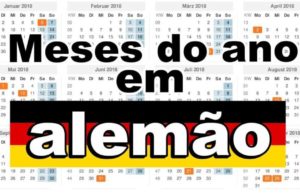 Dicas de alemão #15 – Meses do ano!