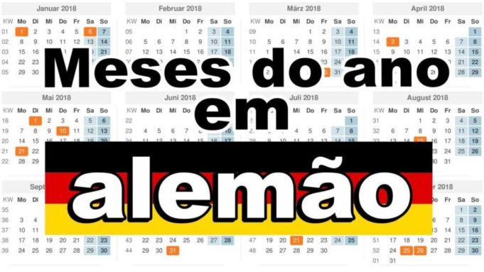 Dicas de alemão #15 – Meses do ano!