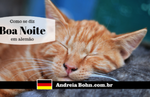 Boa Noite Em Alemão | Como Se Diz | Andreia Bohn