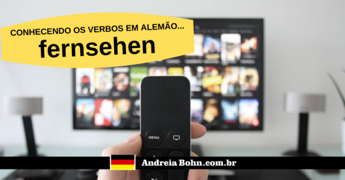 Conhecendo os verbos em alemão | FERNSEHEN