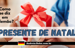 Como se diz em Alemão | Presente de Natal | Andréia Bohn