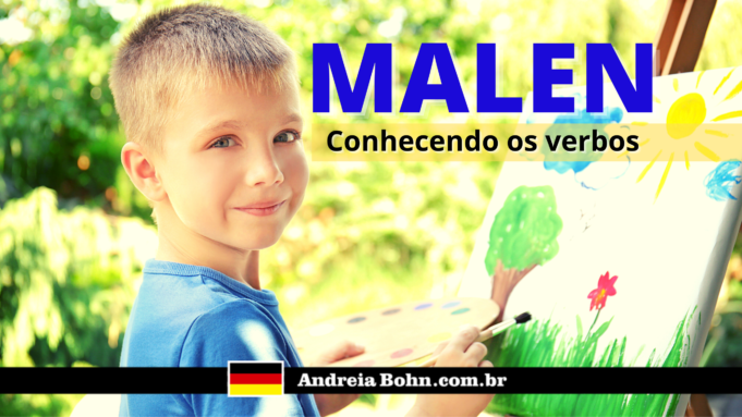 Conhecendo o verbo MALEN| Frases com áudios | Andréia Bohn