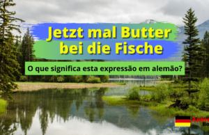 Jetzt mal Butter bei die Fische | O que significa esta expressão em alemão?