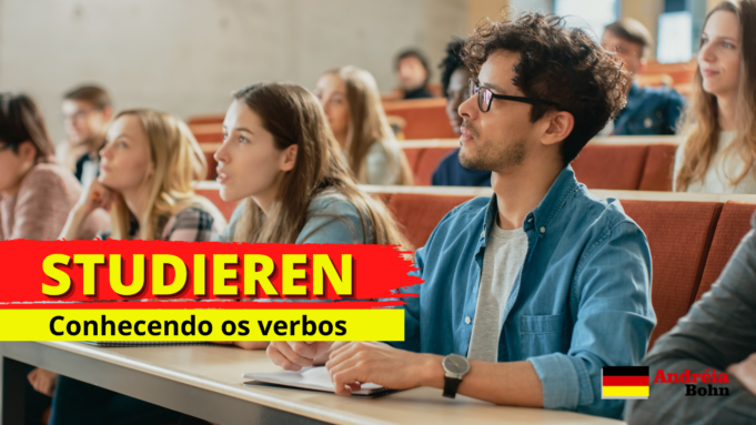 Conhecendo o verbo STUDIEREN | Frases com áudios | Andréia Bohn