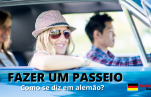 Como se diz FAZER UM PASSEIO em Alemão | Andréia Bohn