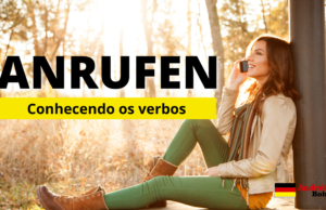Conhecendo o verbo ANRUFEN | Frases com áudios | Andréia Bohn