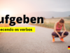 Conhecendo o verbo AUFGEBEN | Frases com áudios | Andréia Bohn